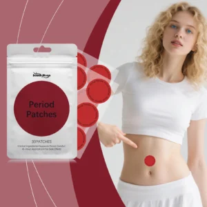 Photo of {title} — pack of 30 moisturizing menstrual abdominal skin patches