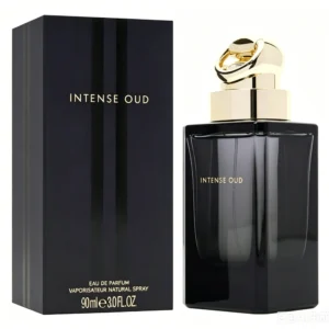 Intense Oud Eau de Parfum 90ml 3.0 FL.OZ Unisex Long Lasting Rich Woody Oud Amber Luxury Warm Spicy Fragrance with Gift Box for Evening Formal Wear Gift for Him Her