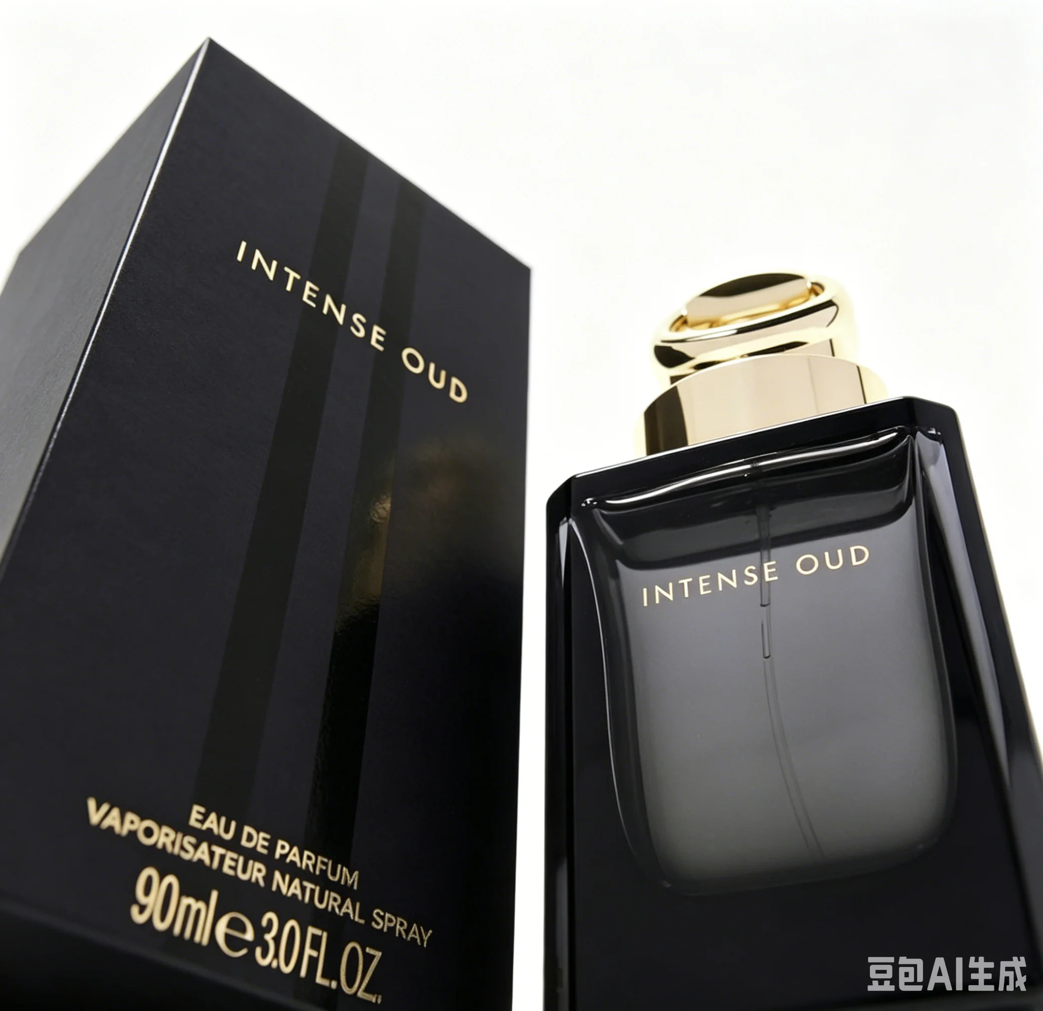 Intense Oud Eau de Parfum 90ml 3.0 FL.OZ Unisex Long Lasting Rich Woody Oud Amber Luxury Warm Spicy Fragrance with Gift Box for Evening Formal Wear Gift for Him Her