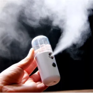 {color} USB facial mist sprayer — rechargeable cold nebulizer