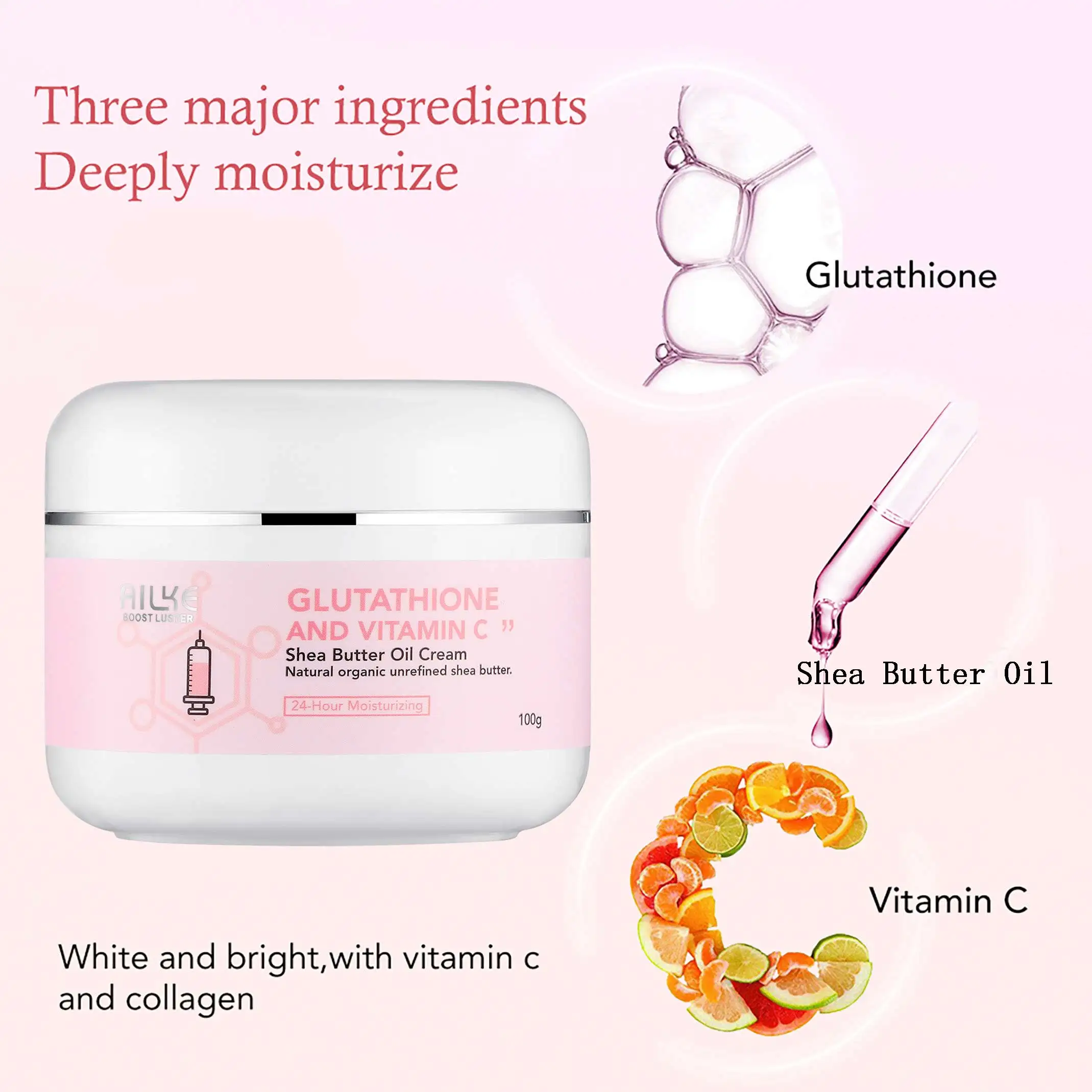 Product image: Whitening & Lightening Cream with Shea Butter for face and body – view 3