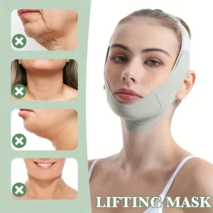 Adjustable Face Slimming Bandage Reusable V-Shape Face Lift Band Chin Cheek Lift Up Belt Double Chin Reducer Beauty Care Tools