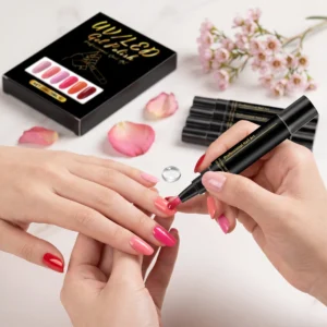 DIY Nail Polish Kit Nail Art Pens Long Lasting Vibrant Colors Nails Draw Design Waterproof Safty Easy To Use For Beginner DIY