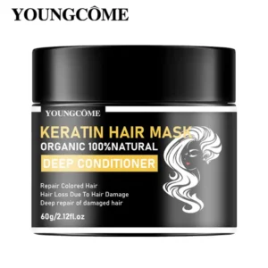 Keratin Hair Mask For Damage Hair Magical Treatment Frizzy Soft Smooth Shiny Professional Hair Straighten Conditioner Scalp Care