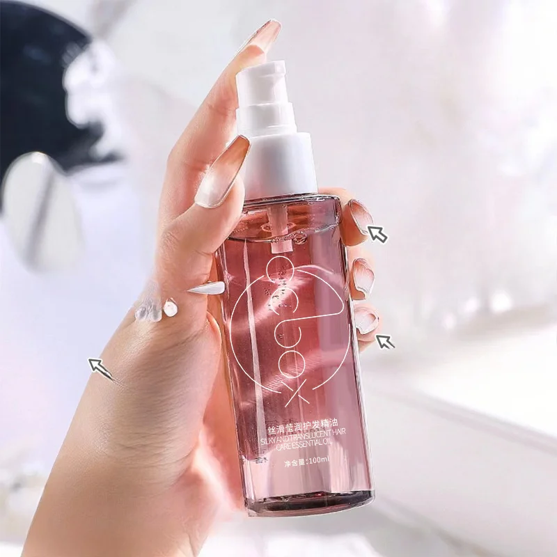 100ml hair essential oil for dry hair — smooth finish and long-lasting fragrance – view 2