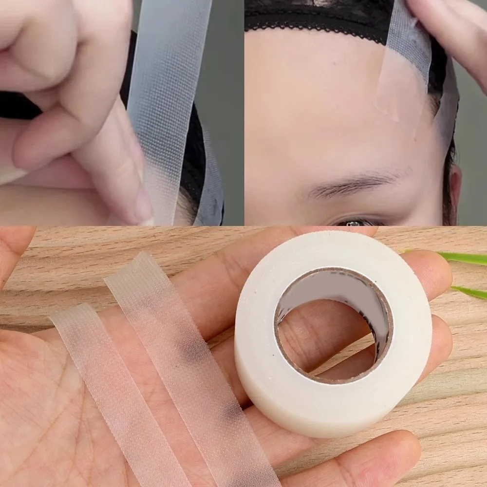 {title} roll with a short trimmed strip peeled and ready for application – view 2