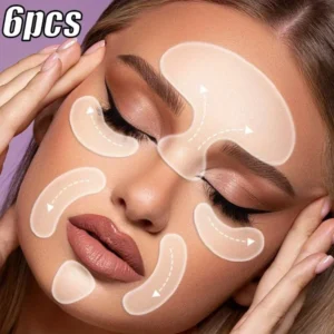 Reusable Silicone Anti-Wrinkle Pad Face Forehead Neck Hand Care Skin Lifting Tool Sticker Pad Anti-Wrinkle Aging Patch
