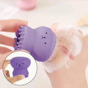 Silicone Face Cleansing Brush Facial Deep Pore Skin Care Scrub Cleanser Tool New Mini Beauty Soft Deep Cleaning Exfoliator Tool