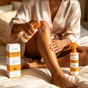 OceAura Peel Shot Kojic Acid Turmeric Exfoliating Spray — 100ml bottle
