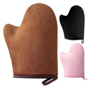 Tanning Glove Tanning Lotion Mitt Reusable Machine Washable Applicator with Thumb Ultra Soft Tool for Women Men Lotions Mousse