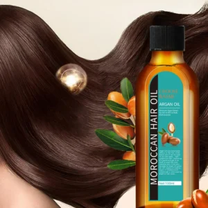 Quick Repair Silky Moisturizing Hair Oil product shot on a neutral background
