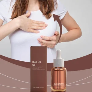 Bust lift oil chest care essential oil, gentle and plump elastic moisturizing refreshing chest massage essential oil