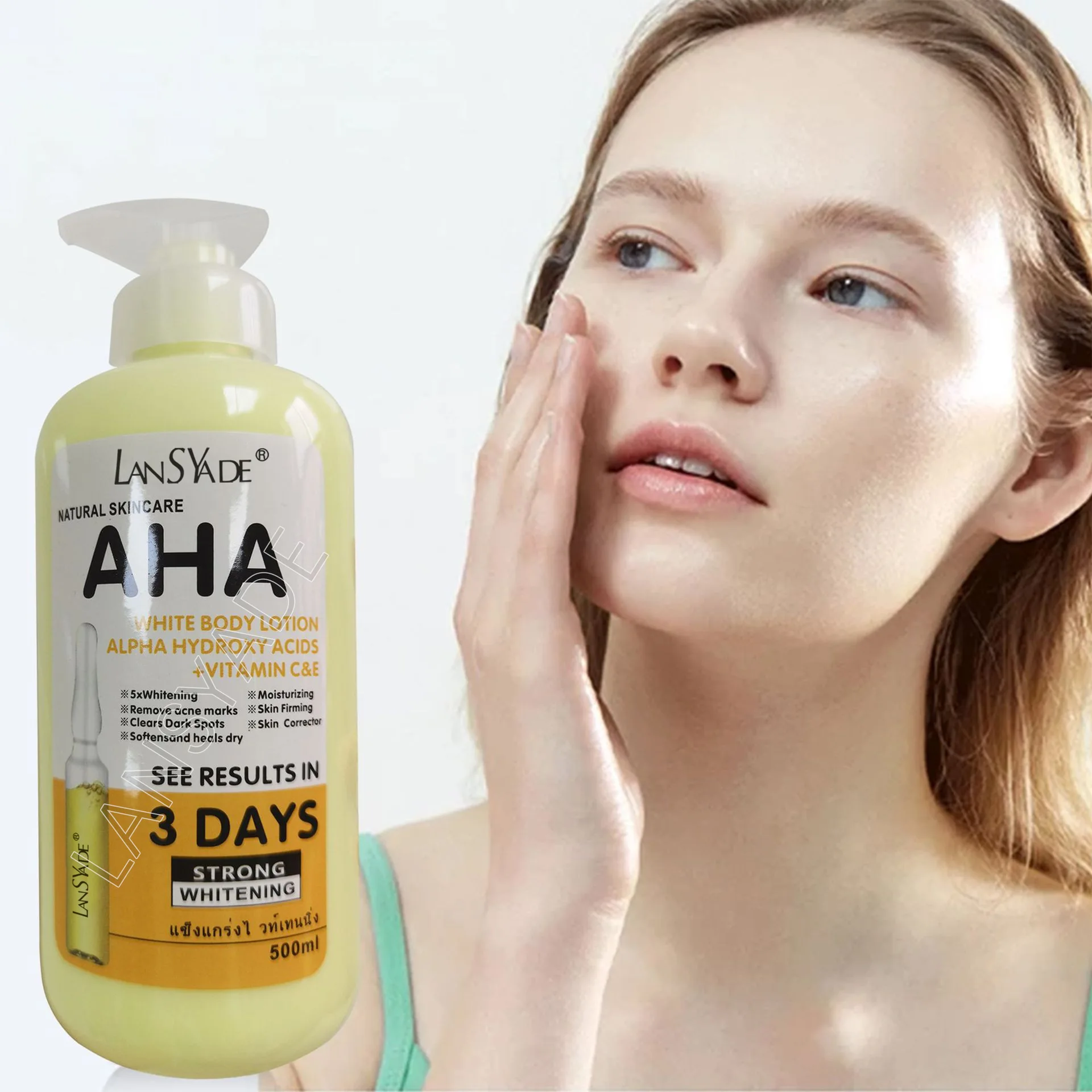 Product image: {title} — 500ml whitening body cream – view 4
