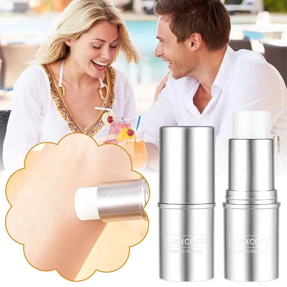 Romantic solid perfume balm in twist-up stick — light fresh scent, portable – view 2