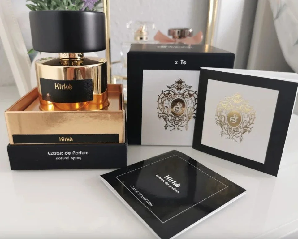 Arab Oud Wood 100 ml perfume spray bottle on neutral background – view 4