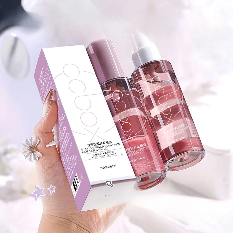 100ml hair essential oil for dry hair — smooth finish and long-lasting fragrance