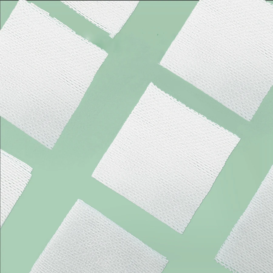 50/100 Pieces, Disposable Mummy Wet Compress Sheet, Stretchable Makeup Pad Mask Paper, Light and Water-Saving, Fits the Skin Outline, DIY Facial Mask, and Facial Care, Removes Makeup, Nail Removal, Beauty Salon, Home and Out Use 10*10cm