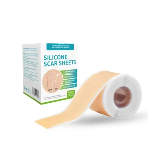 Silicone scar tape roll 4cm x 1.5m — self-adhesive, reusable strip