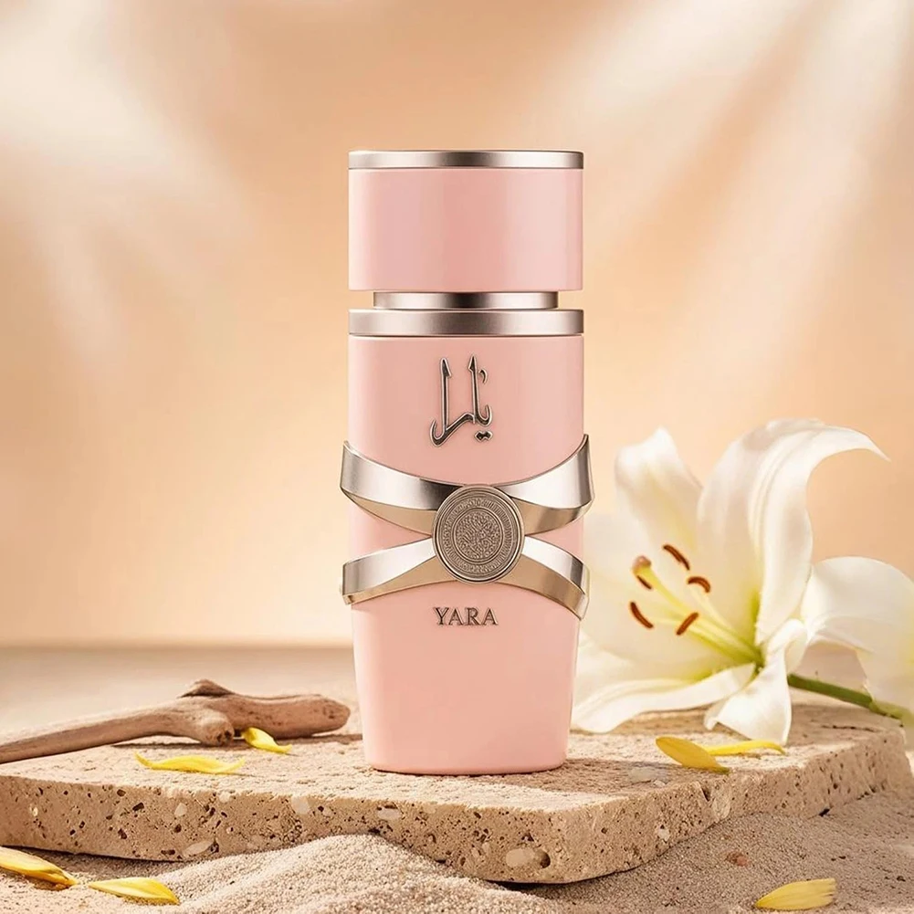Perfumes Yara Eau de Parfum 100ml bottle on white background – view 3