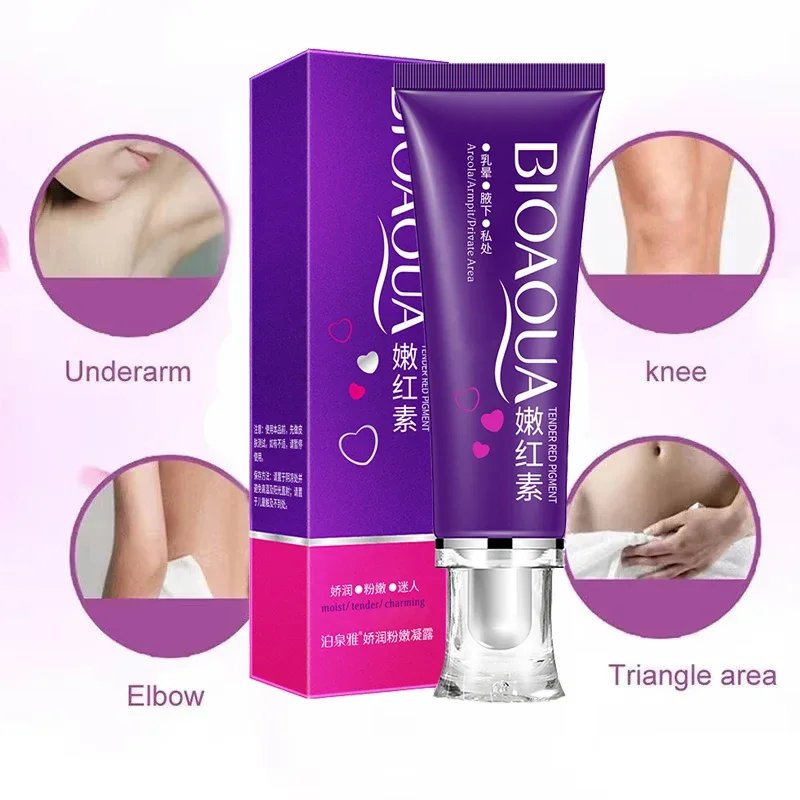 Pink Magic Body Whitening Cream for underarm and body use on neutral background – view 2