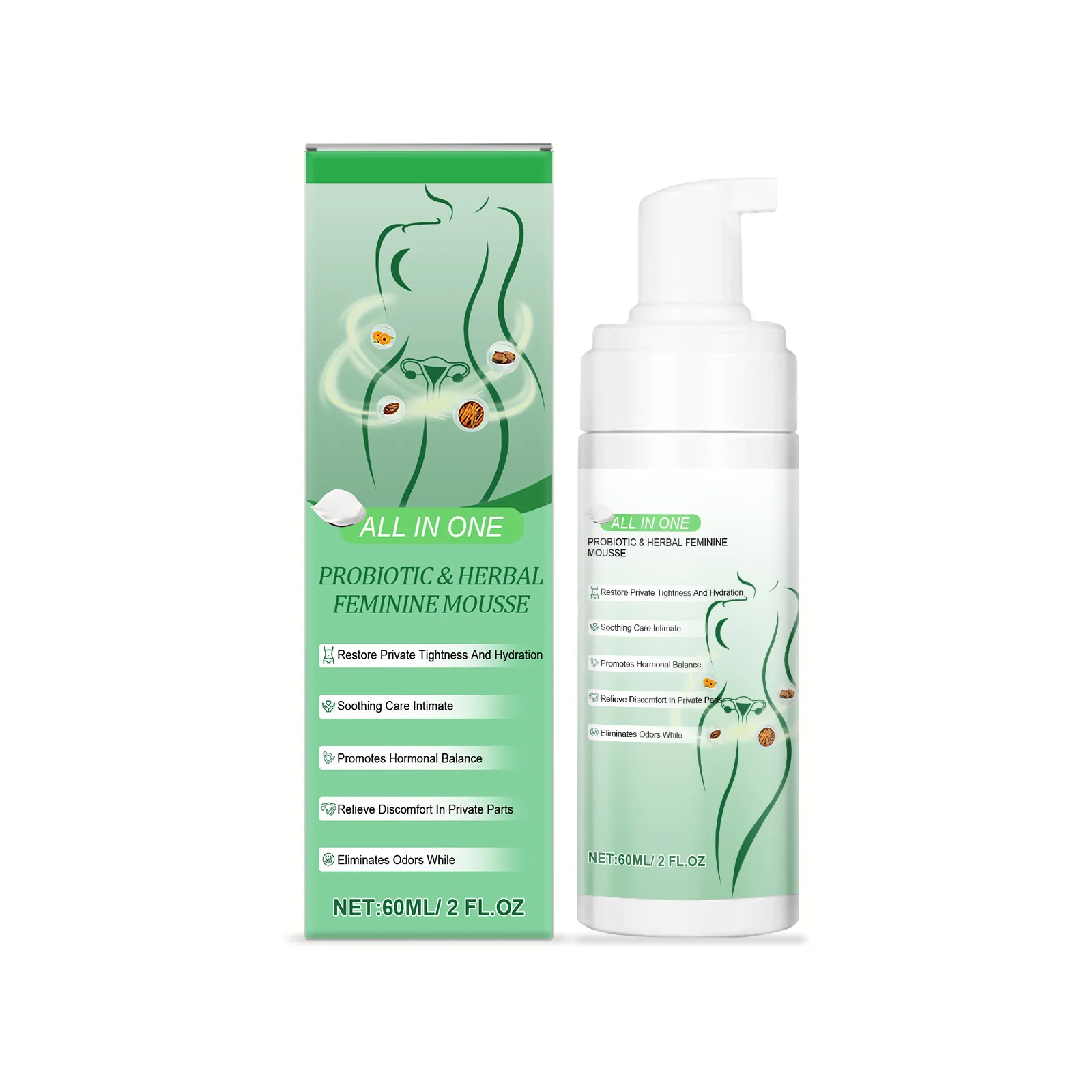 Photo of {title} — herbal intimate care mousse for sensitive areas – view 2
