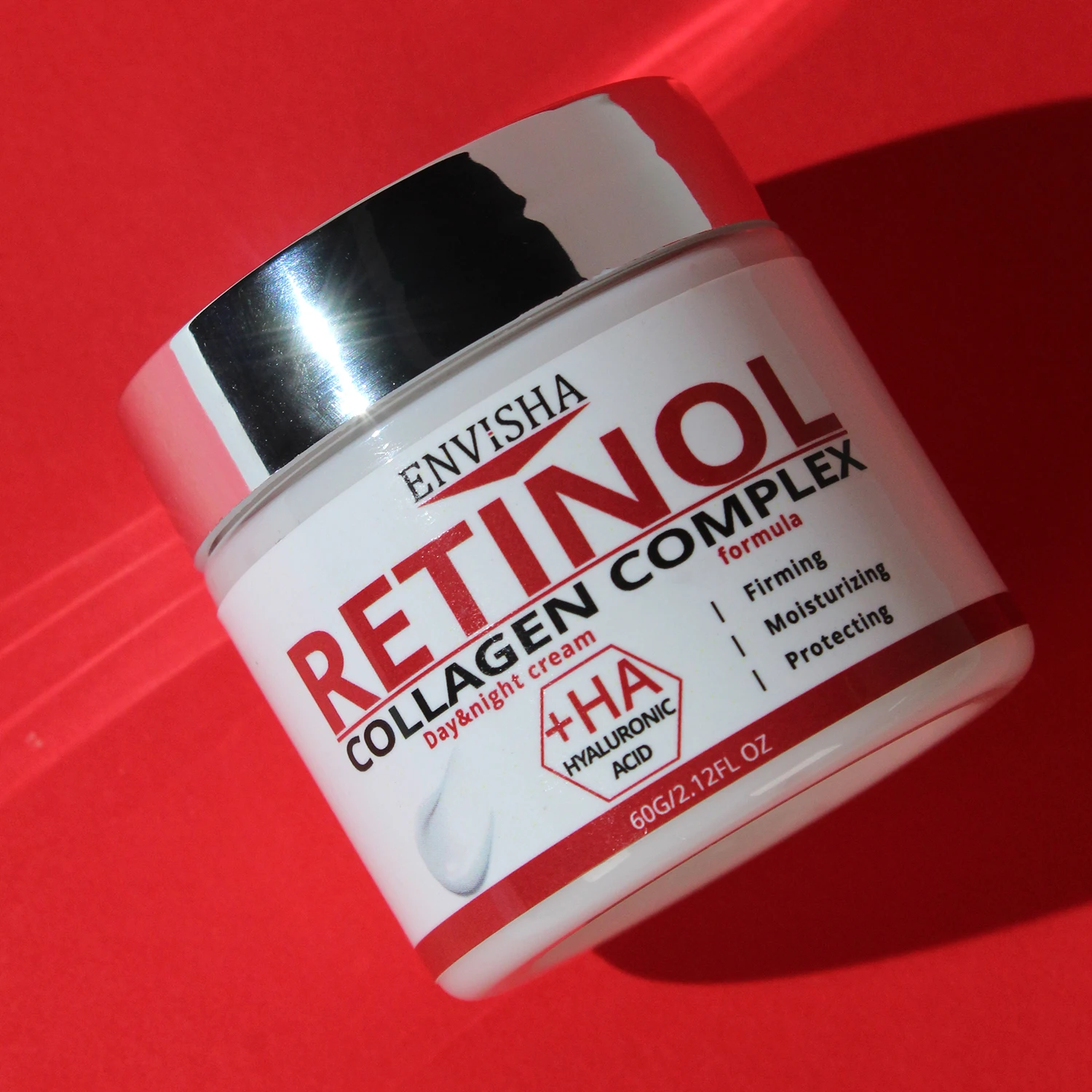 Retinol Collagen Complex Face Cream — product jar on white background – view 3