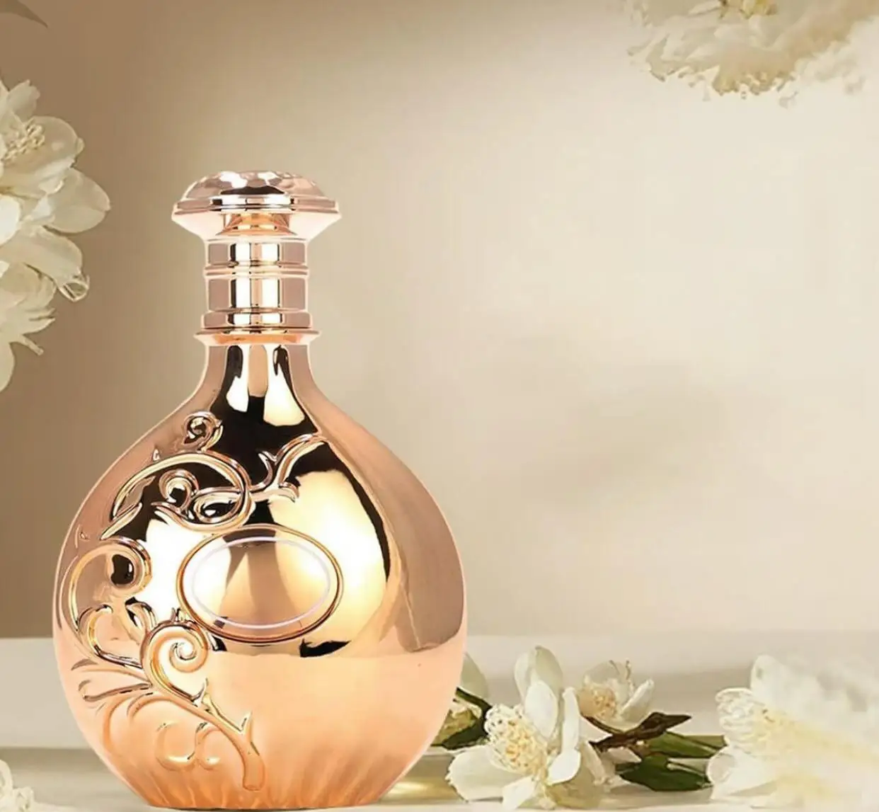 80ml women's oriental perfume spray bottle with elegant design — view of bottle