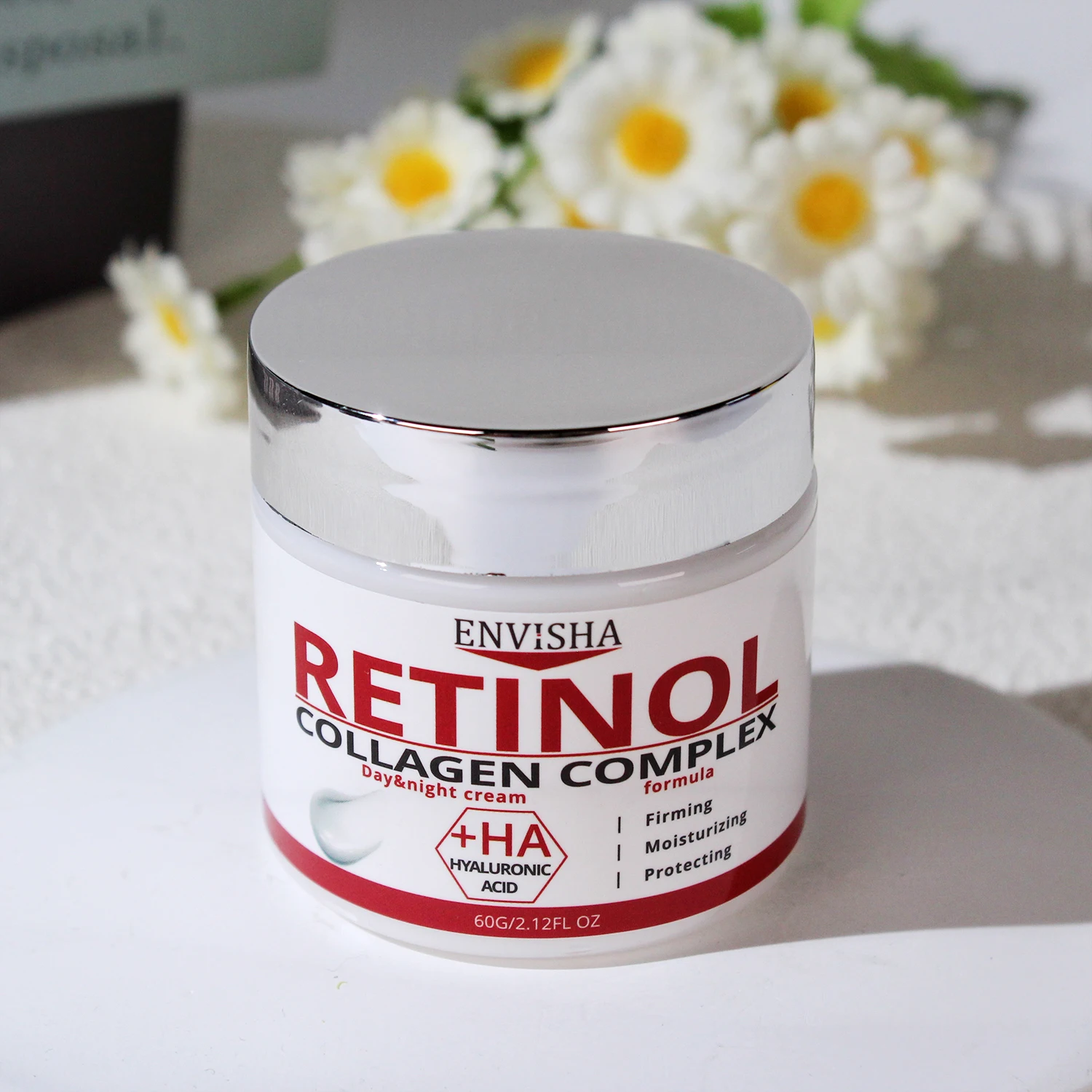 Retinol Collagen Complex Face Cream — product jar on white background