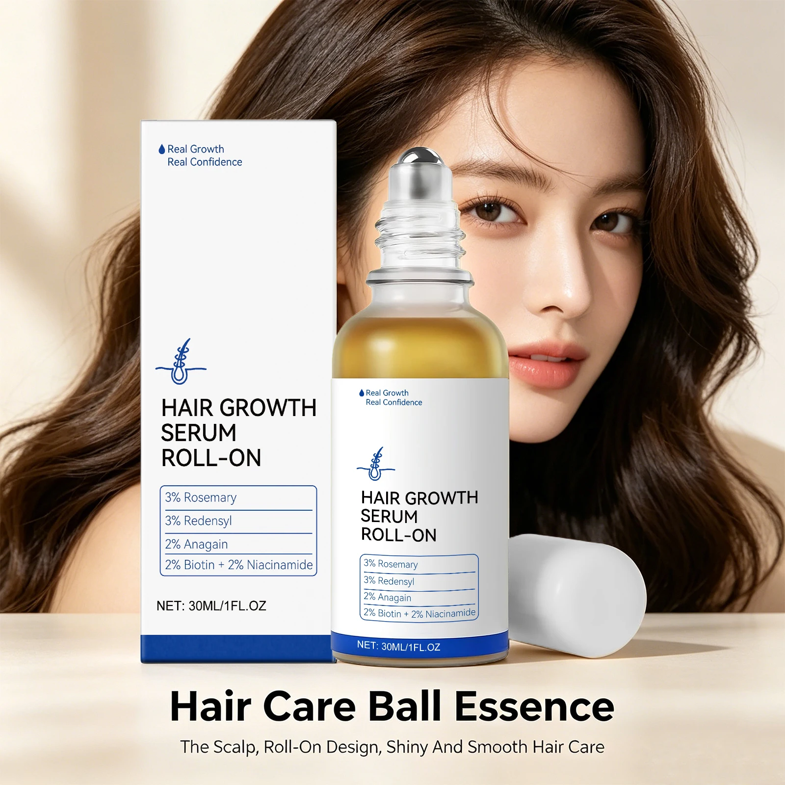 {product_title} — roll-on scalp serum with Redensyl and rosemary – view 2