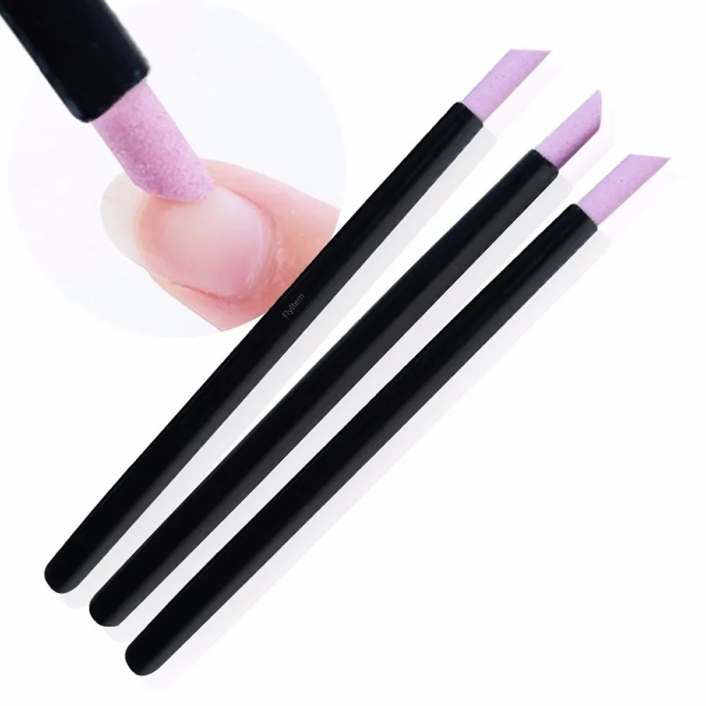 {color} quartz cuticle remover pen — 13.5 cm, natural quartz tip for gentle dead-skin and cuticle removal – view 2