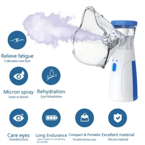 Mini USB nano facial mister — portable hydrating sprayer